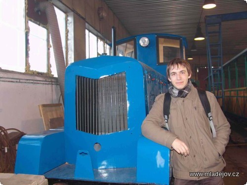 Fotografie „… a tuhle mašinku máme taky!“ Pravda, naše mladějovská BNE 50 není tak naleštěná, ale co není, může být.