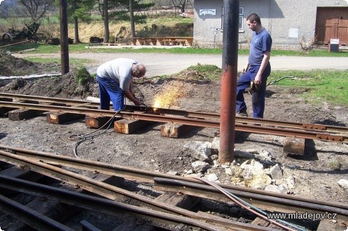 Fotografie Občas přijde ke slovu i autogen
