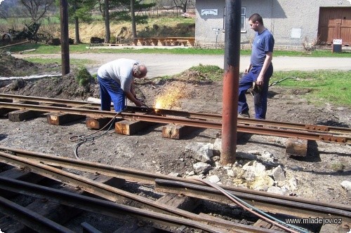 Fotografie Občas přijde ke slovu i autogen
