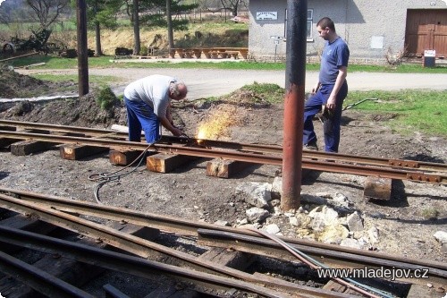 Fotografie Občas přijde ke slovu i autogen
