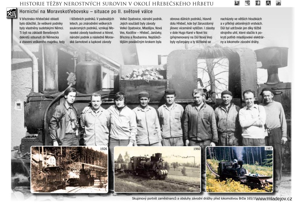 Fotografie Z obsahu brožurky Hřebečské důlní stezky
