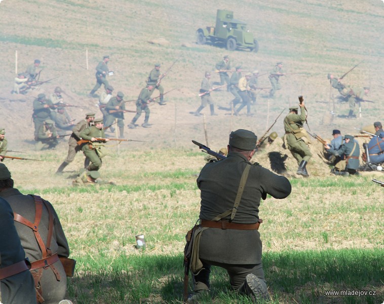 Fotografie Ruské jednotky však stále postupují…