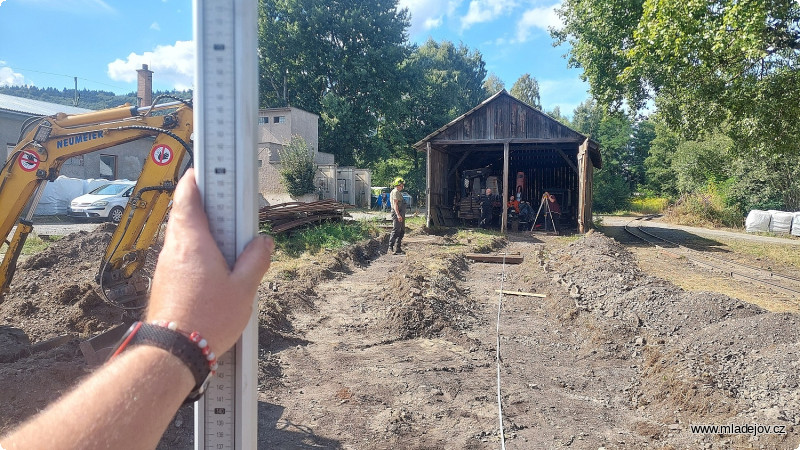 Fotografie Nové koleje musí být lepší než ty staré, proto vše pečlivě měříme.