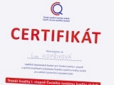 Český systém kvality služeb v Průmyslovém muzeu Mladějov