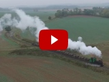 Video z podzimní jízdy nákladního fotovlaku