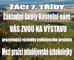 Výstava výsledků projektu Mezi pražci mladějovské úzkokolejky 9. – 29. 11. 2011