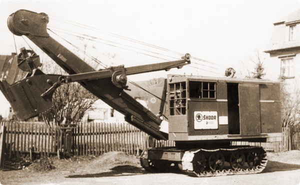 Bagr Škoda D-500