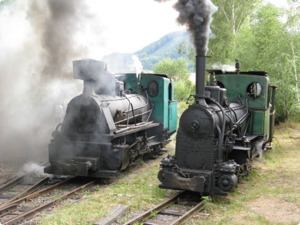 Steam locomotives in Mladějov
